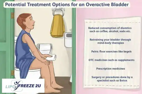 image of woman on toilet because of an overactive bladder Walsall